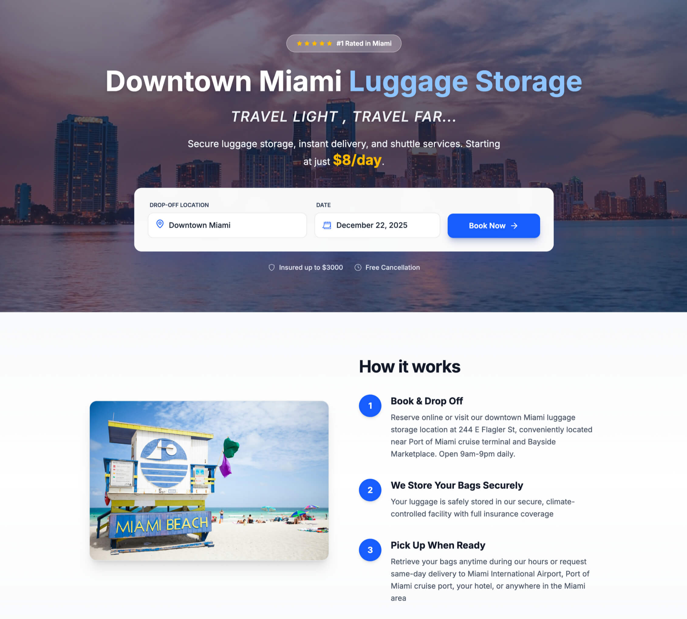 Bag Drop USA Website